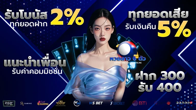 รวมโปรโมชั่น หวยลาว 6 ตัว
