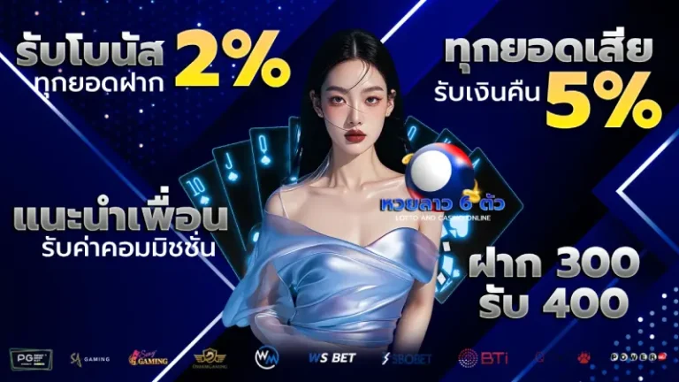 รวมโปรโมชั่น หวยลาว 6 ตัว